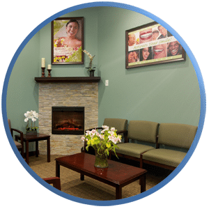 Interior Design of a dental practice waiting room